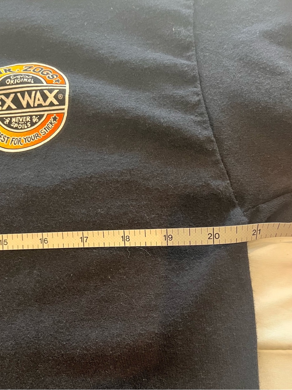 Mr. Zogs Sex Wax black tshirt large Vintage Surf Good Condition - Picture 6 of 9